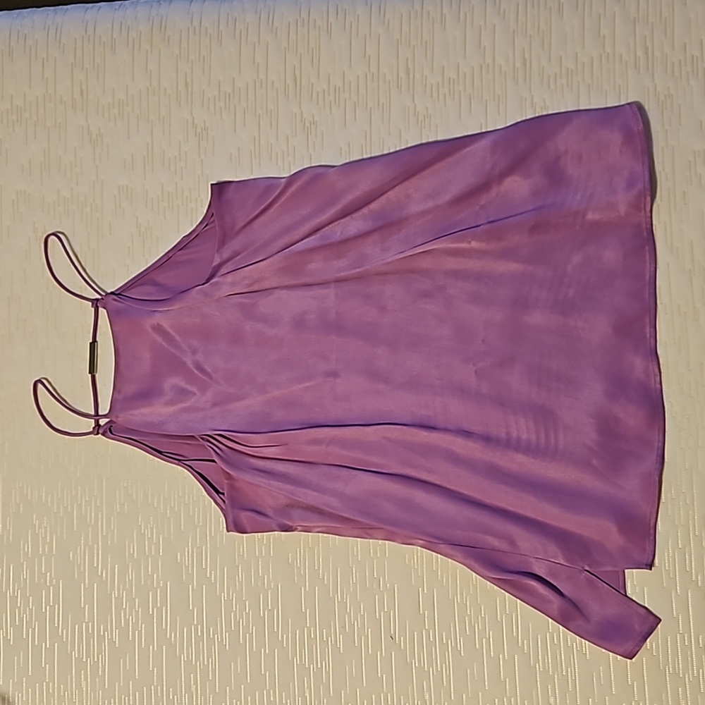 Calvin Klein Purple Silky top